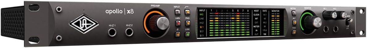 Universal Audio Apollo X8 Thunderbolt 3 Audio Interface image 0 Universal Audio Apollo X8 Thunderbolt 3 Audio Interface image 0